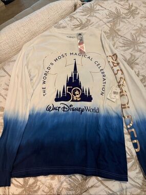 Disney Walt Disney World 50th anniversary Passholder long sleeve